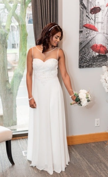 Toronto Wedding Chapel Ceremony for Anjana and Stanwin