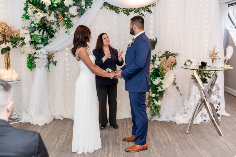 Toronto Wedding Chapel Ceremony for Anjana and Stanwin