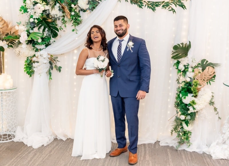 Toronto Wedding Chapel Ceremony for Anjana and Stanwin