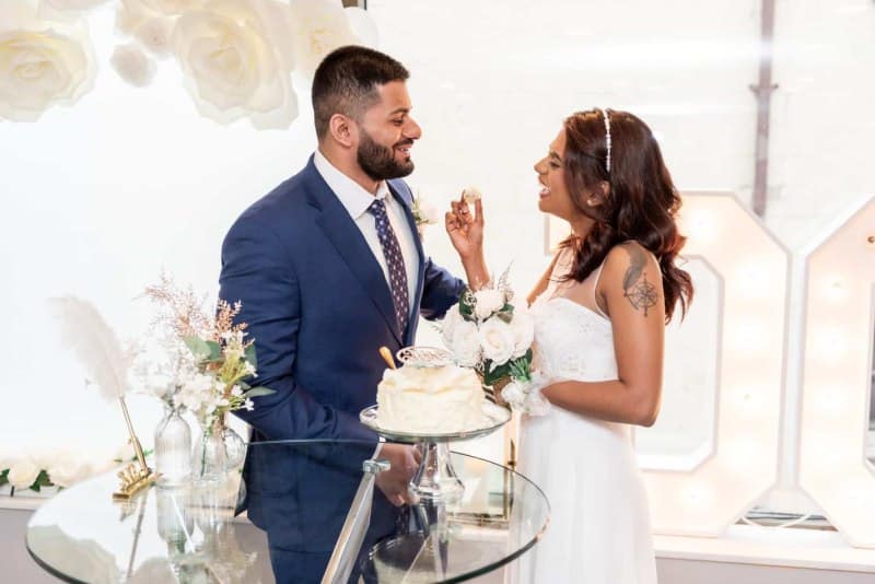 Toronto Wedding Chapel Ceremony for Anjana and Stanwin