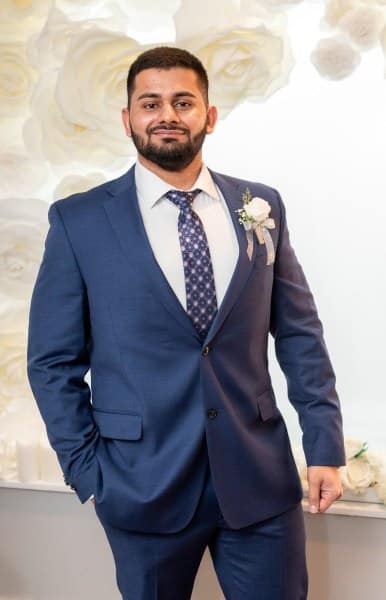 Toronto Wedding Chapel Ceremony for Anjana and Stanwin