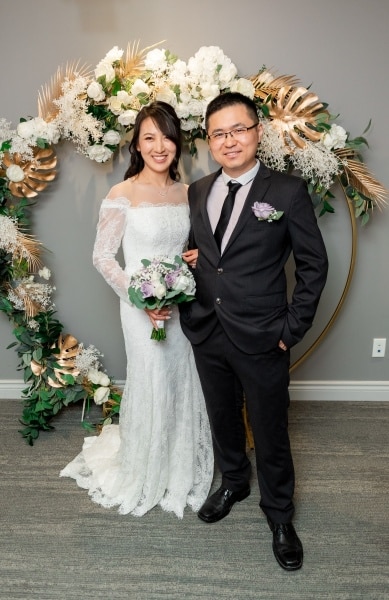 Toronto Wedding Chapel Bride and Groom