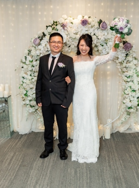 Toronto Micro Wedding Bride and Groom