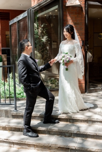 Toronto Micro Wedding Bride and Groom