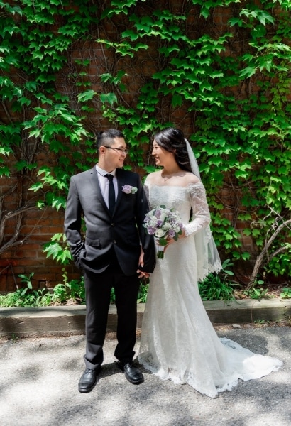 Toronto Micro Wedding Bride and Groom