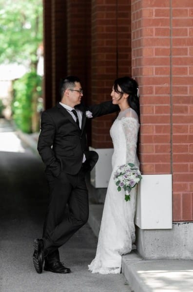 Toronto Micro Wedding Bride and Groom