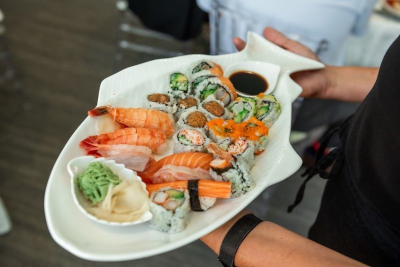 Wedding Reception Sushi