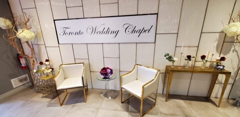 Toronto Wedding Chapel Entrance