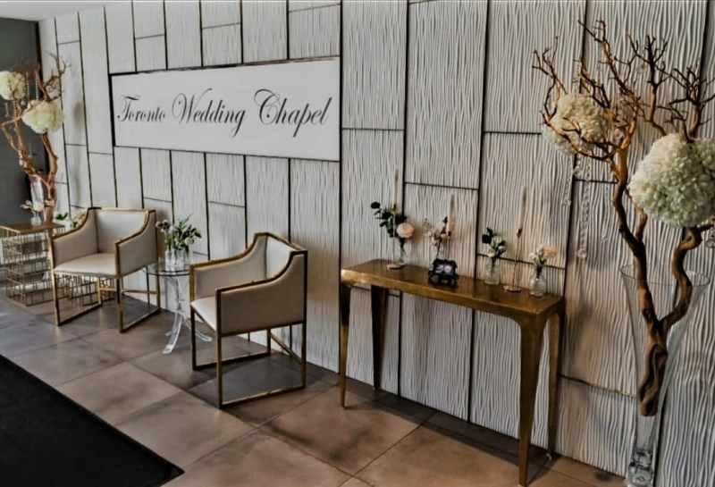 Toronto Wedding Chapel Entrance