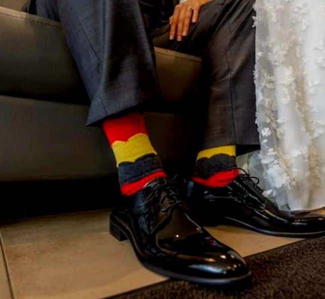 Groom's Wedding Socks