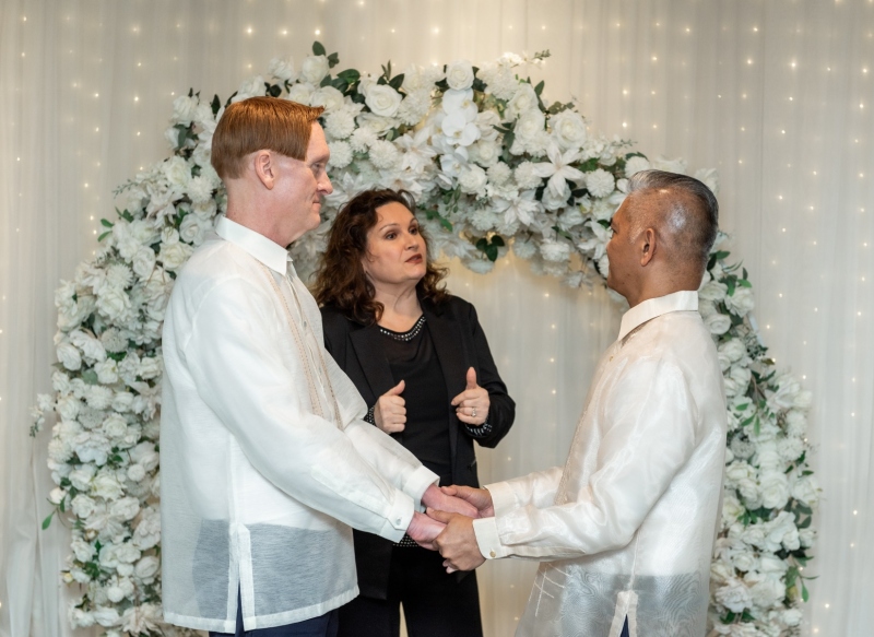 Wedding of Milton and Paul Gay Wedding Toronto