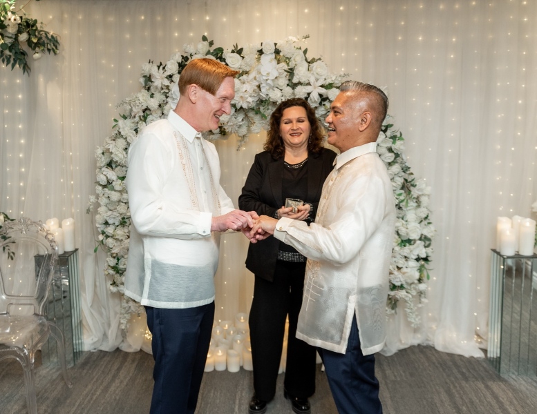 Wedding of Milton and Paul