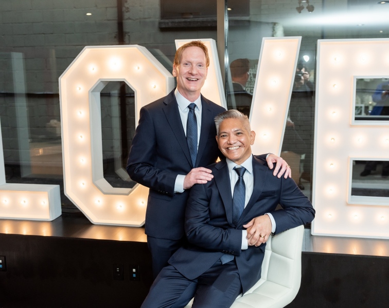 Wedding of Milton and Paul