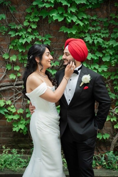 Toronto Micro Wedding Bride and Groom