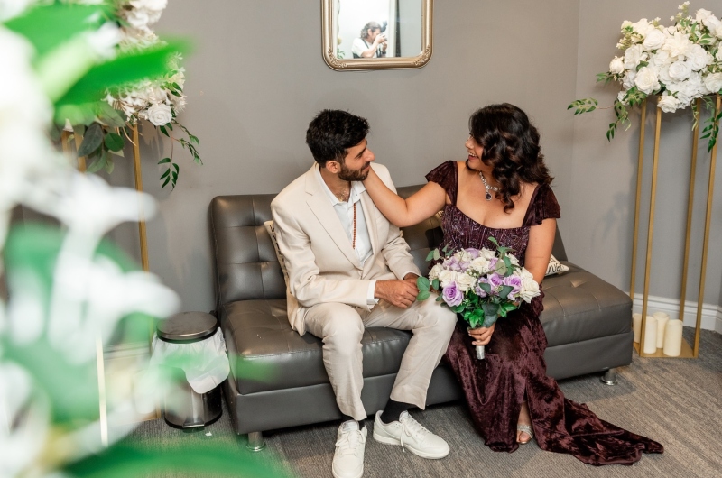 Toronto Wedding Chapel Bride and Groom