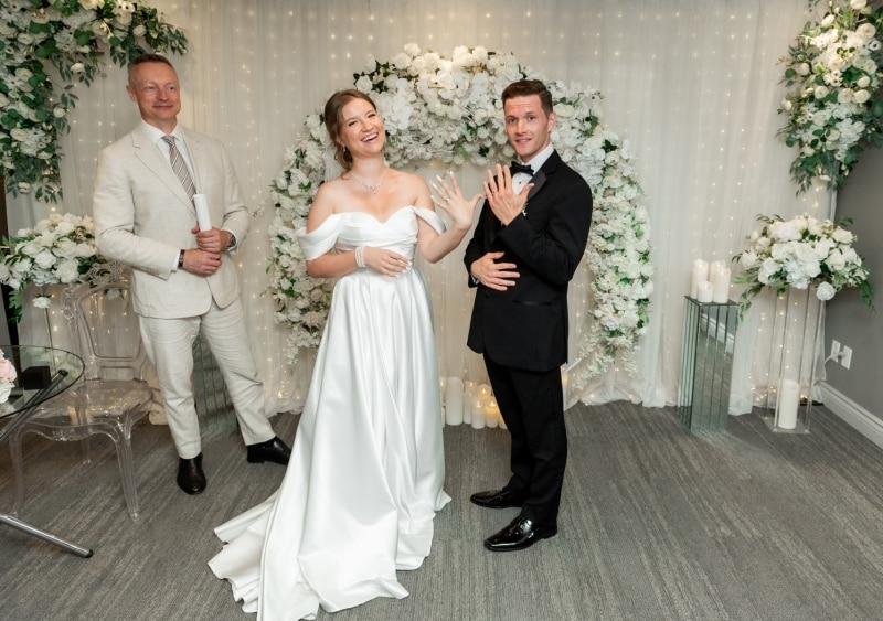 Toronto Micro Wedding Bride and Groom