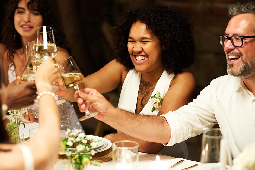 Wedding Ceremony and Dinner for 4