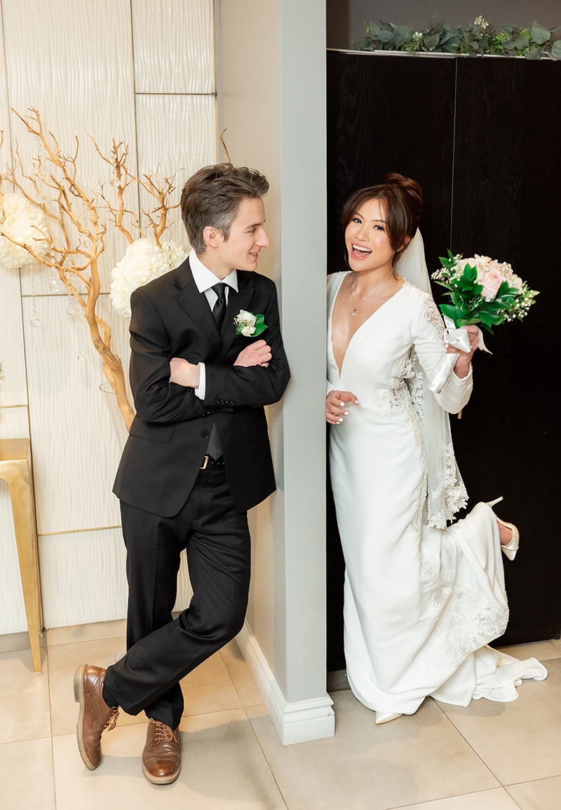 Toronto Wedding Chapel - Bride and Groom